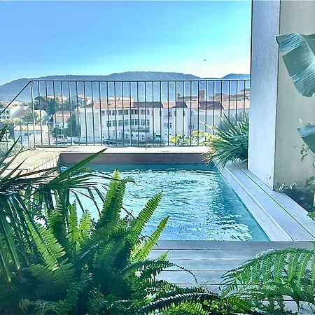 Magnifique Duplex 220m2, Classe 5 Etoiles, Rooftop, Jacuzzi, Vue Mer Et Bastion Centre Ville Porto-Vecchio (Corsica)